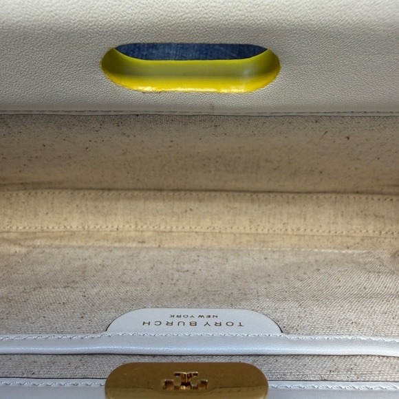 Tory Burch Lee Radziwill Wool Needlepoint Shoulder/Crossbody/Clutch - Picture 5 of 13